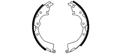 Комплект тормозных колодок HELLA купить