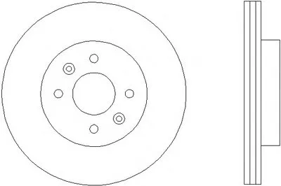 Тормозной диск PRO HELLA купить