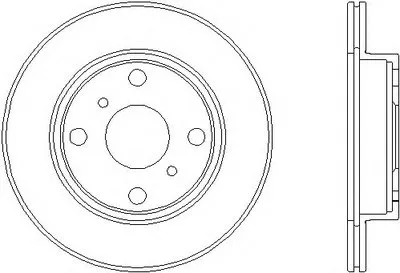 Тормозной диск HELLA купить