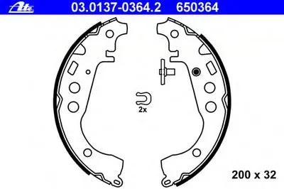 Комплект тормозных колодок ATE купить