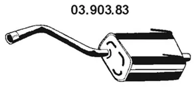 Глушитель выхлопных газов конечный EBERSPÄCHER купить