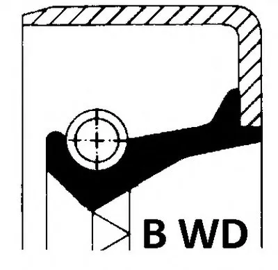 Уплотняющее кольцо, ступица колеса; Уплотнительное кольцо ELRING купить