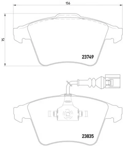Комплект тормозных колодок, дисковый тормоз HELLA PAGID купить