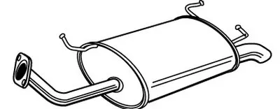 Глушитель выхлопных газов конечный WALKER купить