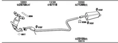 Система выпуска ОГ WALKER купить