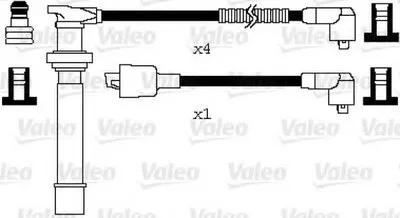 Комплект проводов зажигания VALEO купить