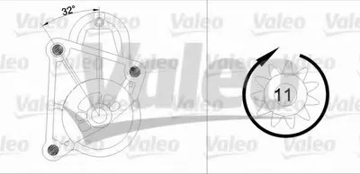 Стартер VALEO купить