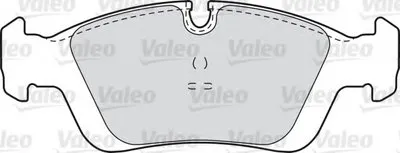 Комплект тормозных колодок, дисковый тормоз VALEO купить