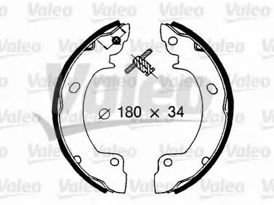 Комплект тормозных колодок VALEO купить