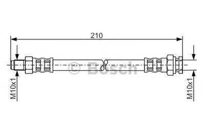 Тормозной шланг BOSCH купить