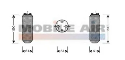 Осушитель, кондиционер VAN WEZEL купить