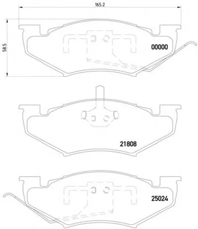 Комплект тормозных колодок, дисковый тормоз MINTEX купить