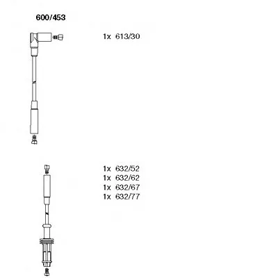 Комплект проводов зажигания BREMI купить