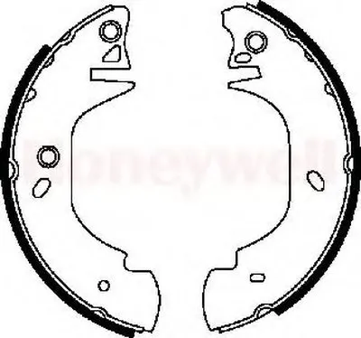 Комплект тормозных колодок JURID купить