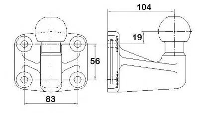 Подвинтимый диск, прицепное оборудование WESTFALIA купить