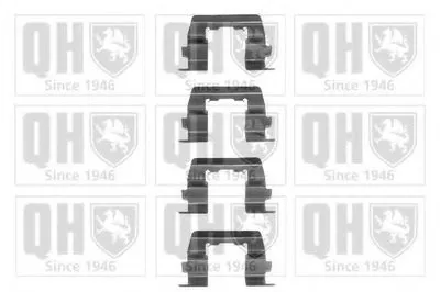 Комплектующие, колодки дискового тормоза QUINTON HAZELL купить