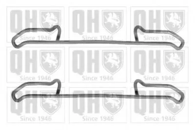 Комплектующие, колодки дискового тормоза QUINTON HAZELL купить