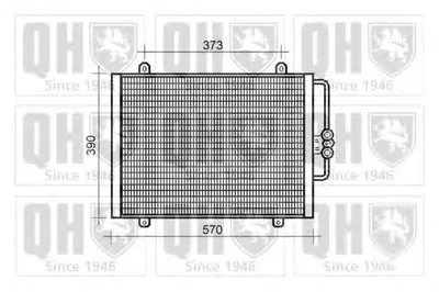 Конденсатор, кондиционер QUINTON HAZELL купить