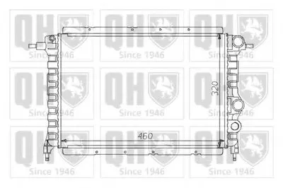 Радиатор, охлаждение двигателя QUINTON HAZELL купить