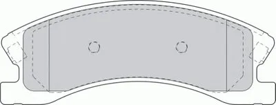 Комплект тормозных колодок, дисковый тормоз PREMIER FERODO купить