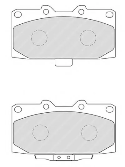 Комплект тормозных колодок, дисковый тормоз PREMIER FERODO купить