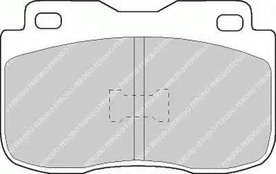 Комплект тормозных колодок, дисковый тормоз PREMIER FERODO купить