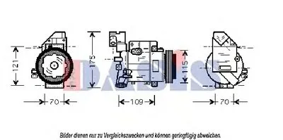 Компрессор, кондиционер AKS DASIS купить