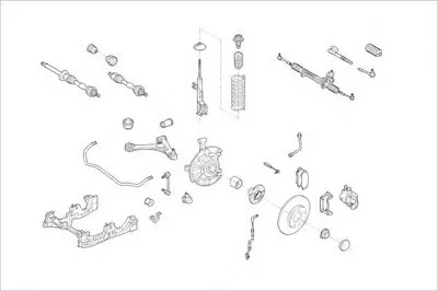 Подвеска колеса DELPHI купить