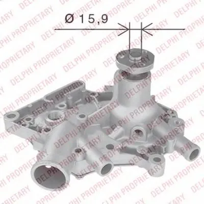 Водяной насос DELPHI купить