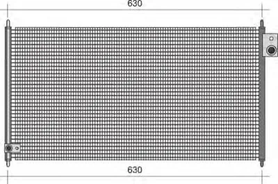 Конденсатор, кондиционер MAGNETI MARELLI купить