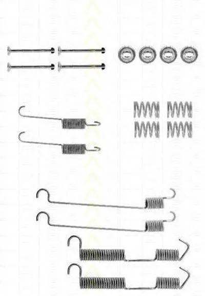 Комплектующие, тормозная колодка TRISCAN купить