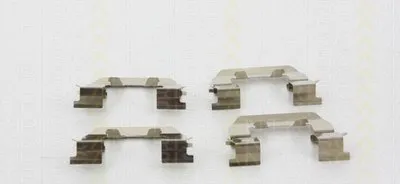 Комплектующие, колодки дискового тормоза TRISCAN купить