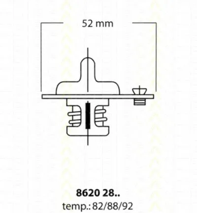 Термостат, охлаждающая жидкость TRISCAN купить