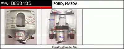 Тормозной суппорт Remanufactured REMY (Multiline) DELCO REMY купить