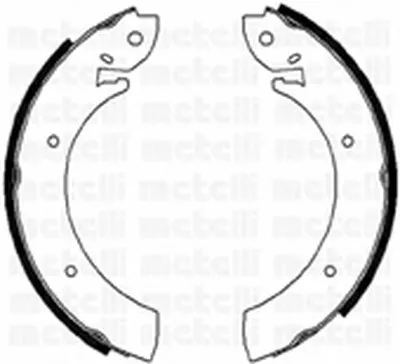 Комплект тормозных колодок METELLI купить