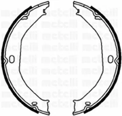 Комплект тормозных колодок, стояночная тормозная система METELLI купить