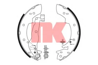 Комплект тормозных колодок NK купить