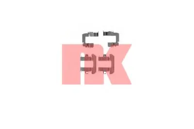 Комплектующие, колодки дискового тормоза NK купить