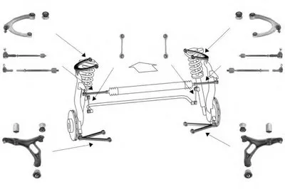 Рулевое управление; Подвеска колеса MEYLE купить
