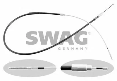 Трос, стояночная тормозная система SWAG купить