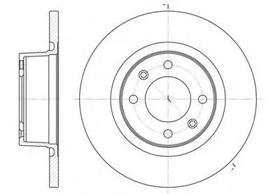 Тормозной диск REMSA купить