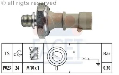Выключатель с гидропроводом FACET купить