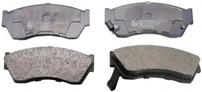 Комплект тормозных колодок, дисковый тормоз DENCKERMANN купить