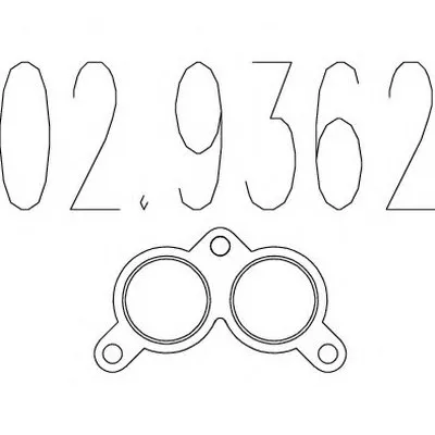 Прокладка, труба выхлопного газа MTS купить