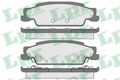 Комплект тормозных колодок, дисковый тормоз LPR купить