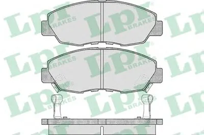 Комплект тормозных колодок, дисковый тормоз LPR купить