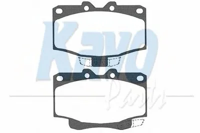 Комплект тормозных колодок, дисковый тормоз MK KASHIYAMA KAVO PARTS купить