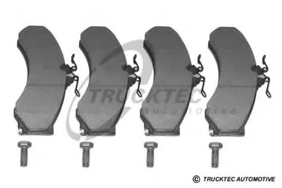 Комплект тормозных колодок, дисковый тормоз TRUCKTEC AUTOMOTIVE купить