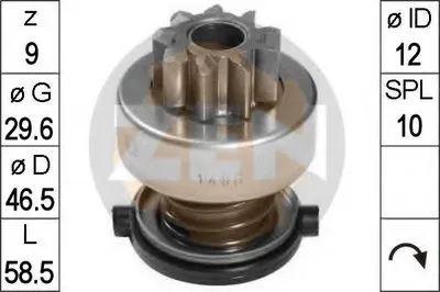 Привод с механизмом свободного хода, стартер ERA купить