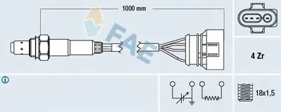 Лямда-зонд FAE купить